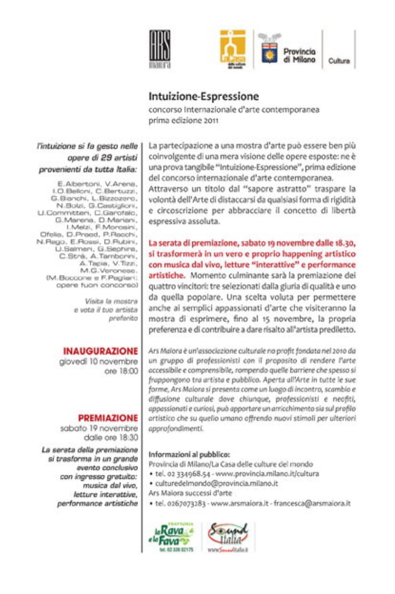 Intuizione Espressione: l’Arte diventa Happening