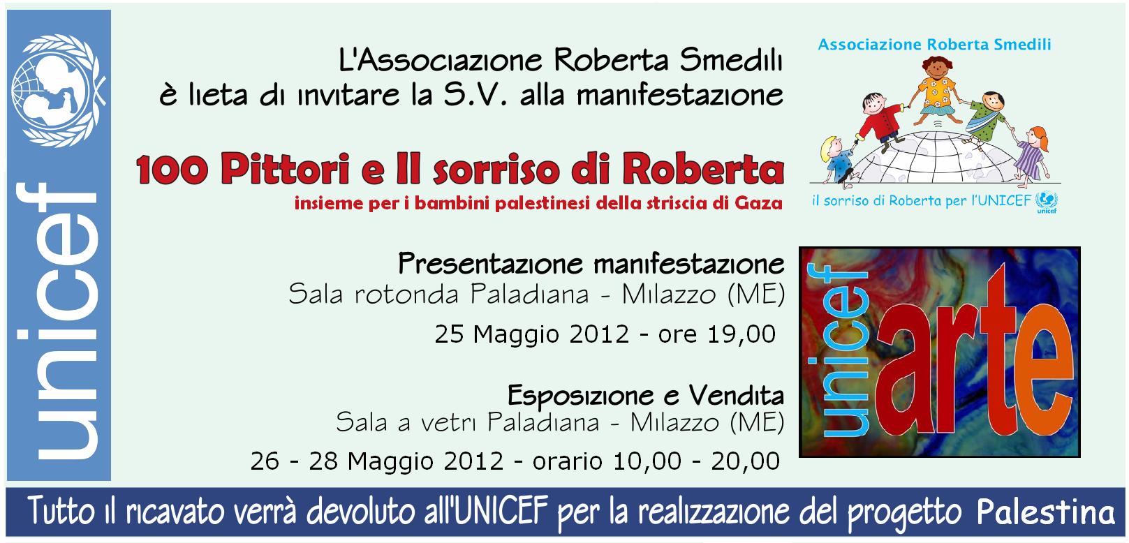 100 Pittori e il Sorriso di Roberta