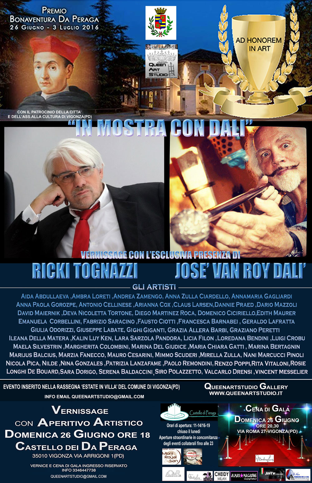 Expo Internazionale di Arti Visive ”Premio Bonaventura Da Peraga: in mostra con Dalì”